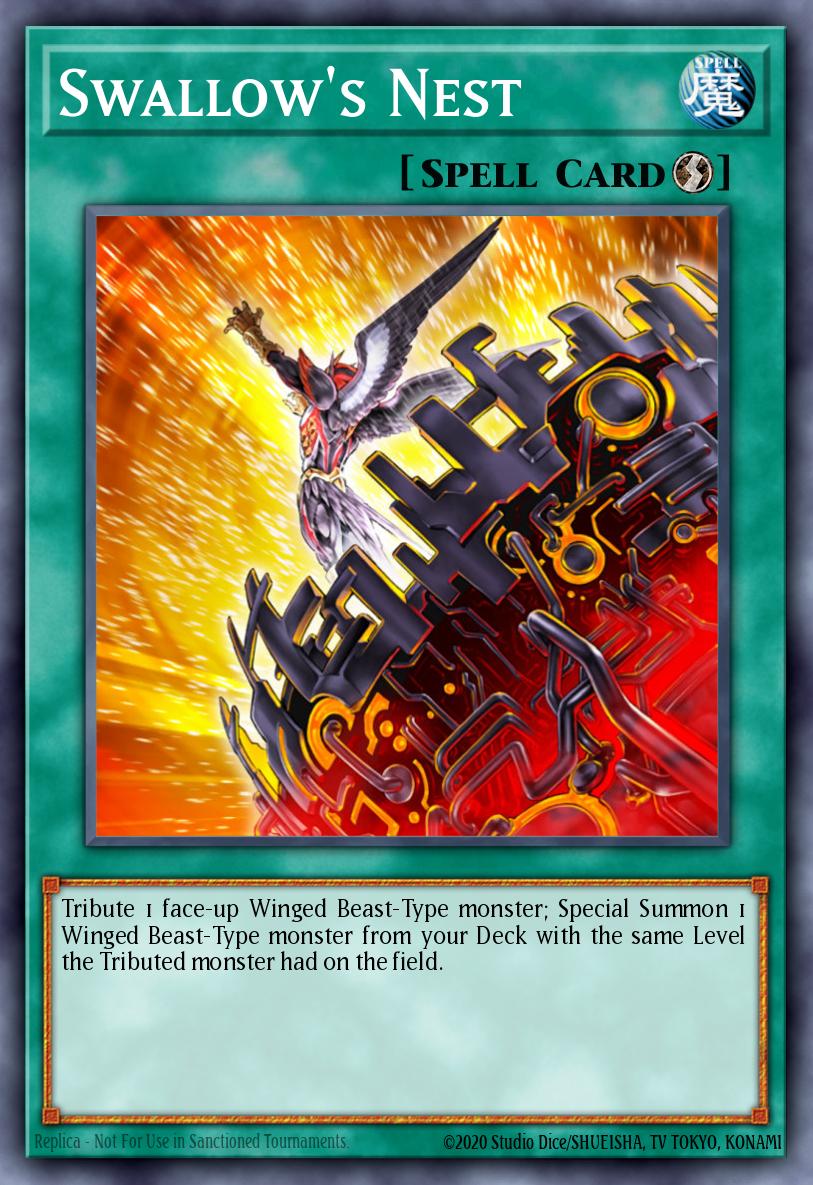 (171) YuGiOh TCG HAC1: Hidden Arsenal: Chapter 1 Single: Swallow's Nest (V.1 - Common)  Common