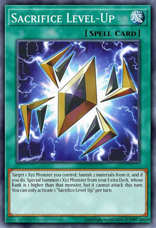 (034) YuGiOh TCG BLTR: Battles of Legend: Terminal Revenge Single: Sacrifice Level-Up  Ultra Rare