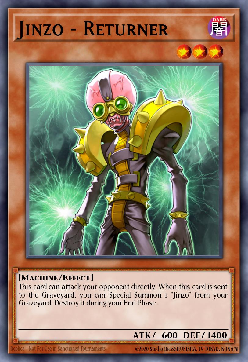 (006) YuGiOh TCG LODT: Light of Destruction Single: Jinzo - Returner (V.2 - Rare)  Rare