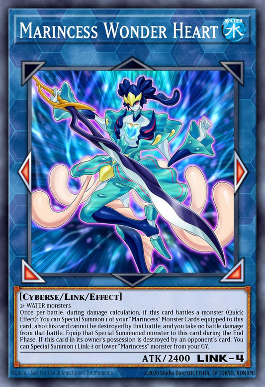 (171) YuGiOh TCG MP20: 2020 Tin of Lost Memories Mega Pack Single: Marincess Wonder Heart  Common