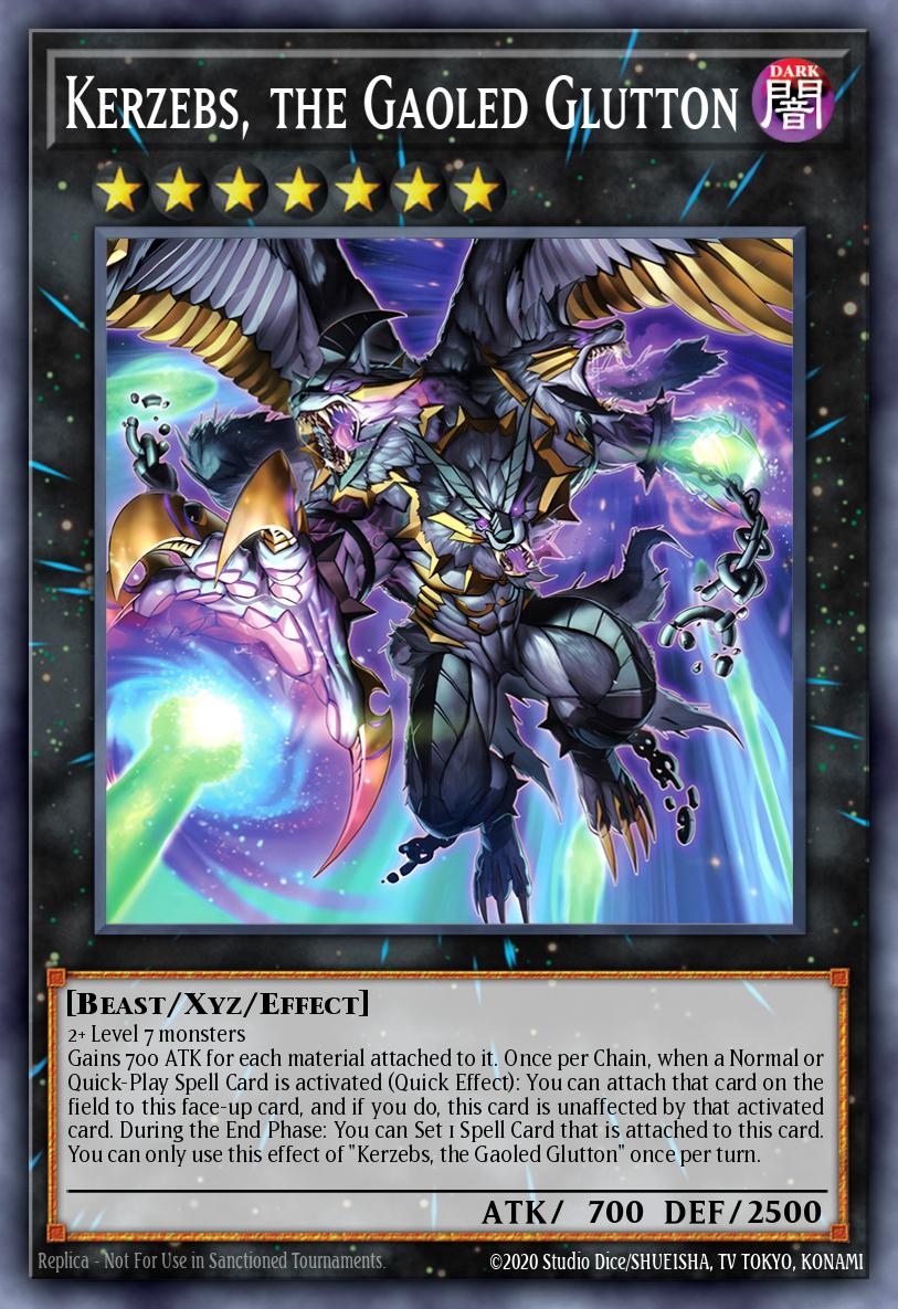 (048) YuGiOh TCG DOOD: Doom of Dimensions Single: Kerzebs, the Gaoled Glutton  Common