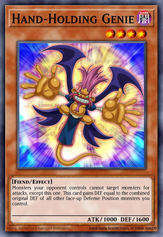 (115) YuGiOh TCG DLCS: Dragons of Legend: The Complete Series Single: Hand-Holding Genie  Common