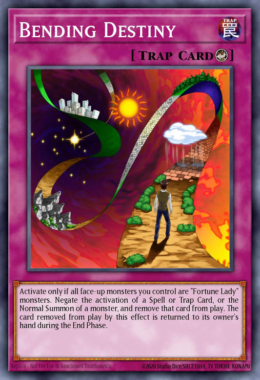 (066) YuGiOh TCG SOVR: Stardust Overdrive Single: Bending Destiny  Common