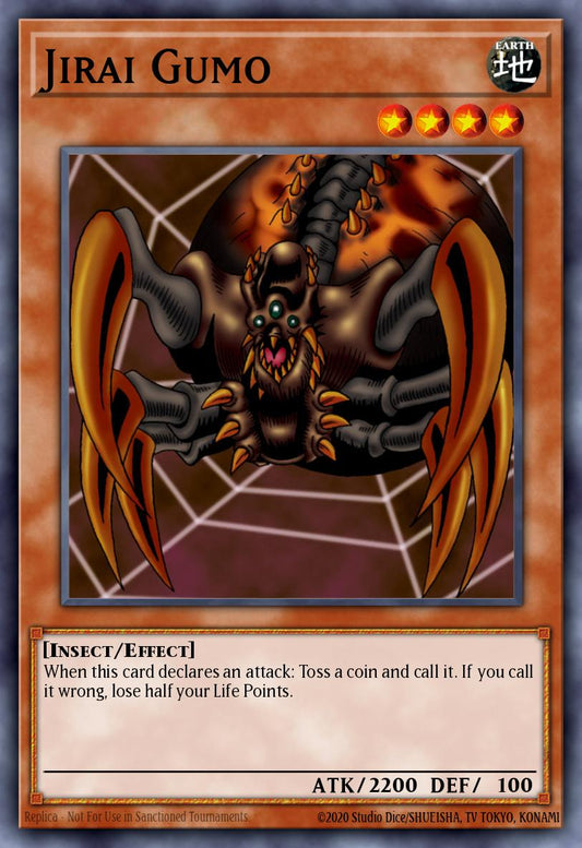 (054) YuGiOh TCG DB2: Dark Beginning 2 Single: Jirai Gumo  Common