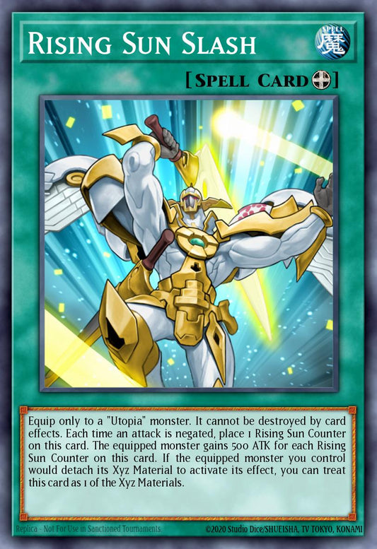 (053) YuGiOh TCG DLCS: Dragons of Legend: The Complete Series Single: Rising Sun Slash  Common