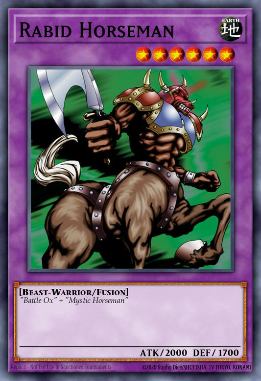 (049) YuGiOh TCG DB2: Dark Beginning 2 Single: Rabid Horseman  Common