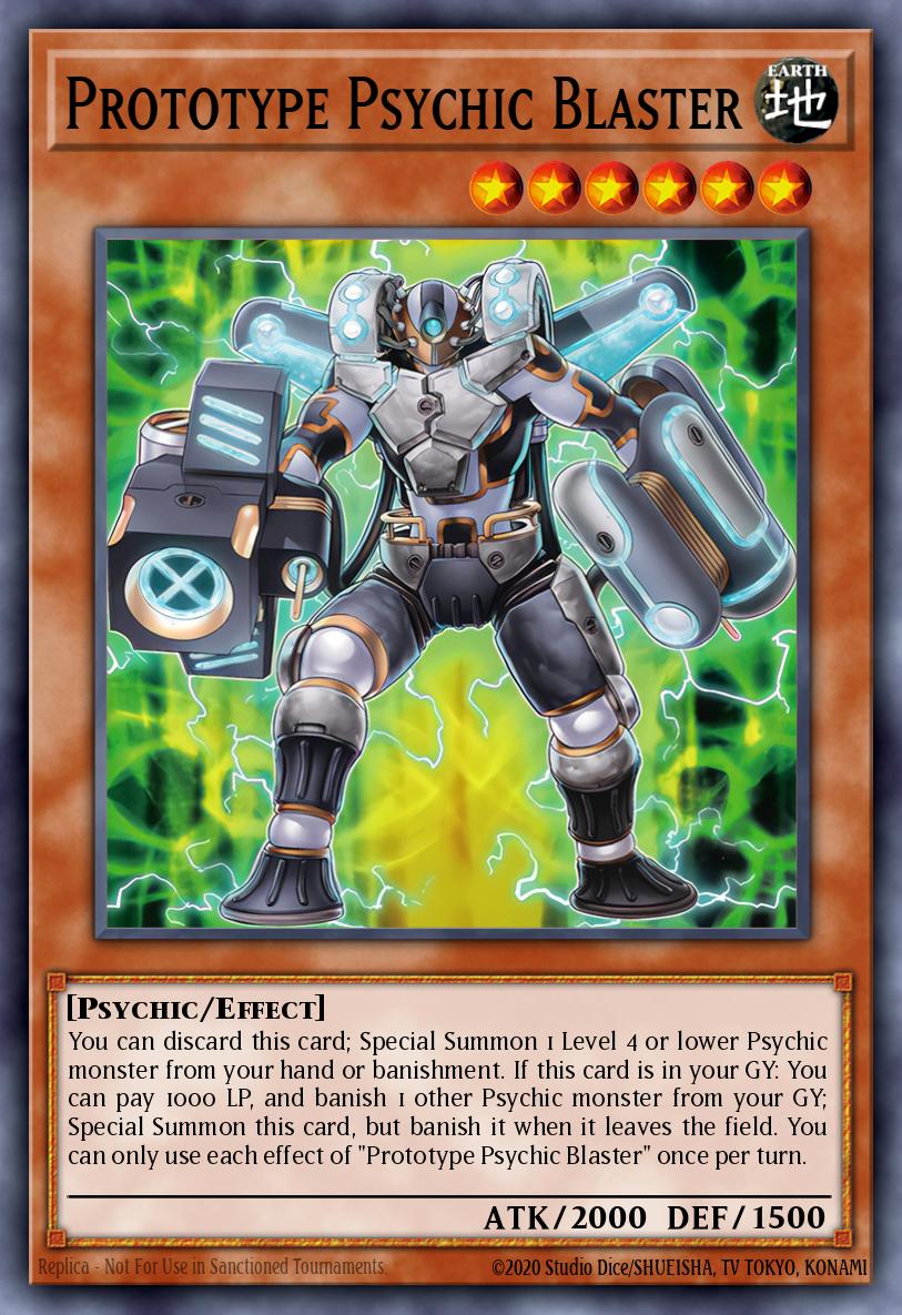 (DUAD016) YuGiOh TCG Duelist’s Advance Single: Prototype Psychic Blaster  Common