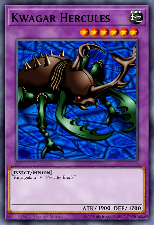 (009) YuGiOh TCG OP18: OTS Tournament Pack 18 Single: Kwagar Hercules  Super Rare