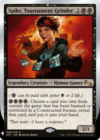 (069) Magic The Gathering The List Single: Spike, Tournament Grinder  Rare