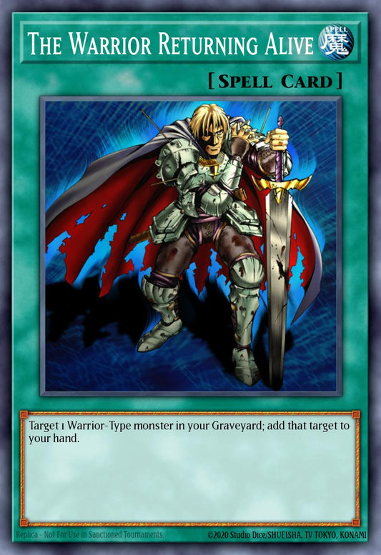 (149) YuGiOh TCG DB2: Dark Beginning 2 Single: The Warrior Returning Alive  Common