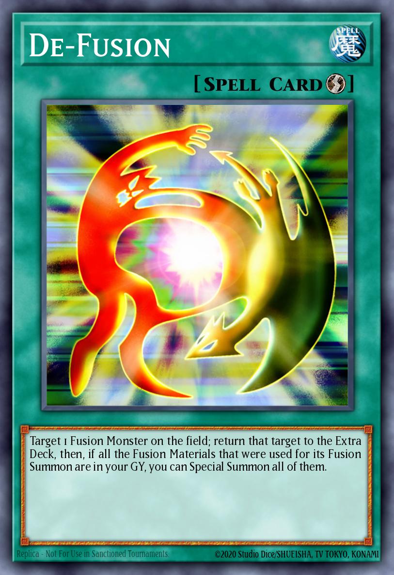 (063) YuGiOh TCG LCYW: Legendary Collection 3: Mega Pack Single: De-Fusion  Common
