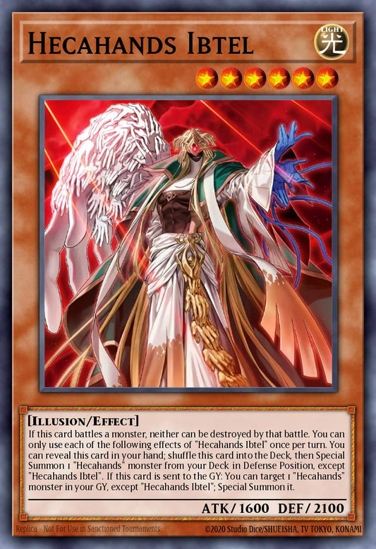 (001) YuGiOh TCG PHRE: Phantom Revenge Single: Hecahands Ibtel (V.3 - Starlight Rare)  Starlight Rare