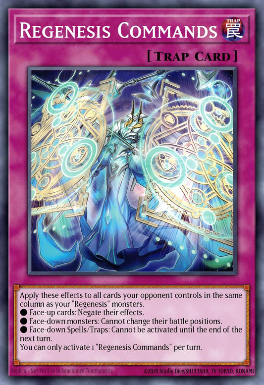 (DUAD077) YuGiOh TCG Duelist’s Advance Single: Regenesis Commands  Common