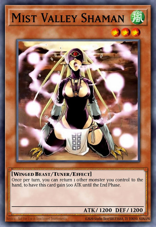 (057) YuGiOh TCG HAC1: Hidden Arsenal: Chapter 1 Single: Mist Valley Shaman (V.1 - Common)  Common