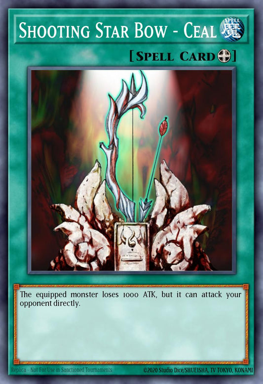 (EN033) YuGiOh TCG DCR: Dark Crisis Single: Shooting Star Bow - Ceal (V.2 - Common)  Common
