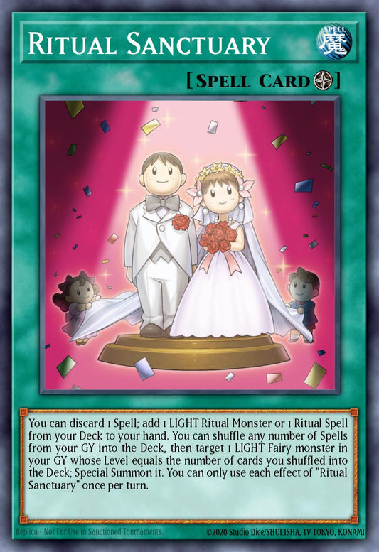 (112) YuGiOh TCG DLCS: Dragons of Legend: The Complete Series Single: Ritual Sanctuary  Common