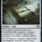 (956) Magic The Gathering Commander Masters: Extras Single: Investigator's Journal  Rare