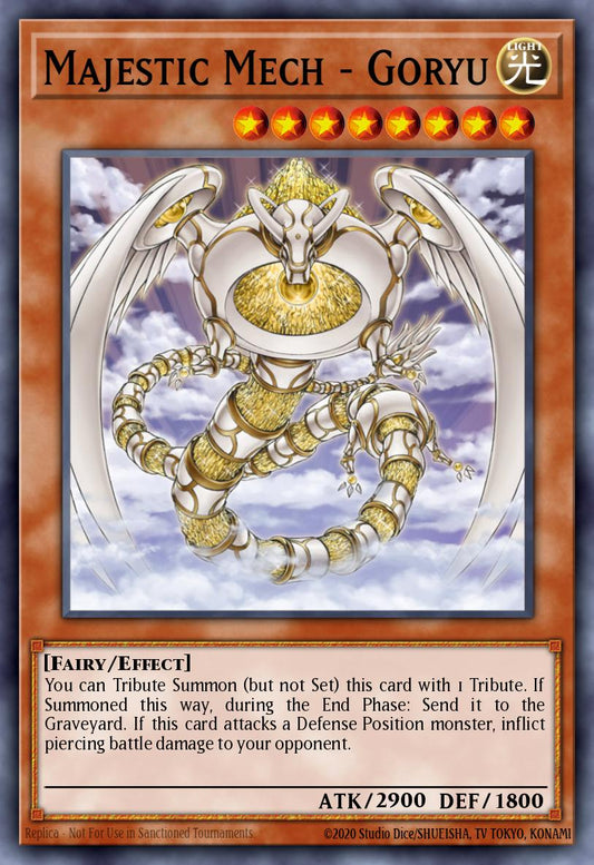 (018) YuGiOh TCG BPW2: Battle Pack 2: War of the Giants - Round 2 Single: Majestic Mech - Goryu  Common