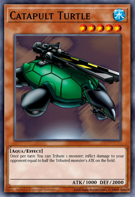 (047) YuGiOh TCG DB2: Dark Beginning 2 Single: Catapult Turtle  Super Rare