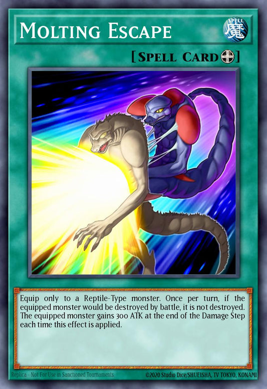 (049) YuGiOh TCG SOVR: Stardust Overdrive Single: Molting Escape  Common