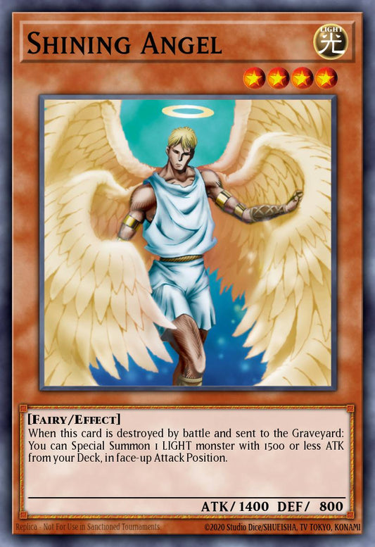 (236) YuGiOh TCG LCYW: Legendary Collection 3: Mega Pack Single: Shining Angel  Secret Rare
