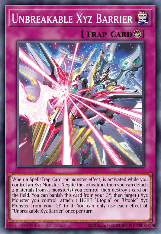 (DUAD074) YuGiOh TCG Duelist’s Advance Single: Unbreakable Xyz Barrier  Common