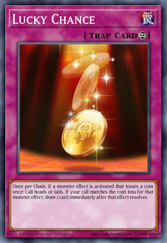 (078) YuGiOh TCG LODT: Light of Destruction Single: Lucky Chance (V.2 - Common)  Common