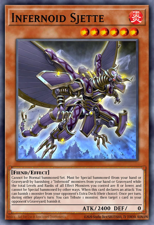 (068) YuGiOh TCG BLTR: Battles of Legend: Terminal Revenge Single: Infernoid Sjette  Ultra Rare