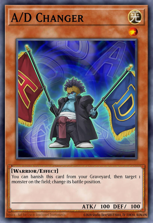 (032) YuGiOh TCG BPW2: Battle Pack 2: War of the Giants - Round 2 Single: A/D Changer  Common