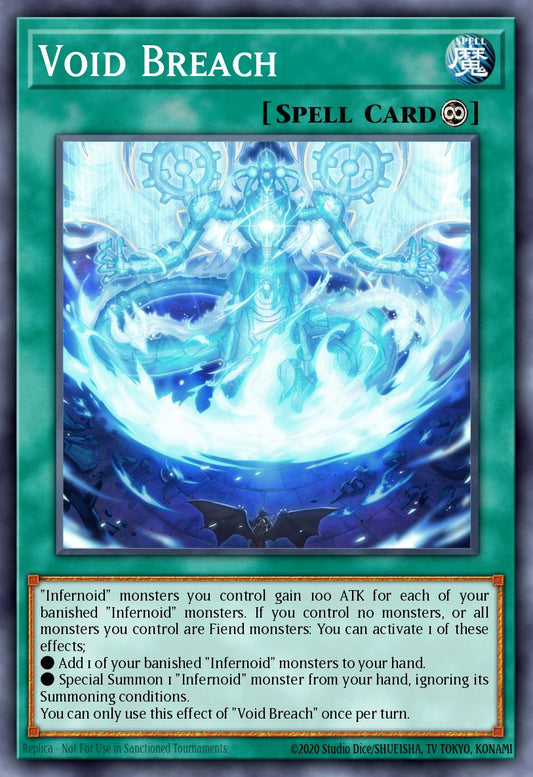 (016) YuGiOh TCG BLTR: Battles of Legend: Terminal Revenge Single: Void Breach  Ultra Rare