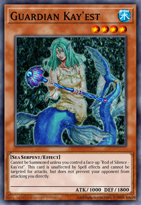 (EN009) YuGiOh TCG DCR: Dark Crisis Single: Guardian Kay'est (V.2 - Common)  Common