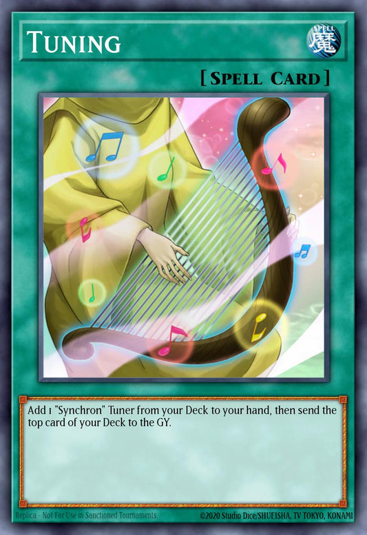 (055) YuGiOh TCG MP24: 25th Anniversary Tin: Dueling Mirrors Single: Tuning  Secret Rare