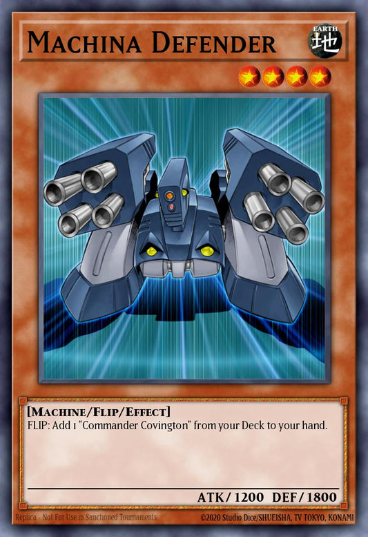 (170) YuGiOh TCG LCYW: Legendary Collection 3: Mega Pack Single: Machina Defender  Secret Rare
