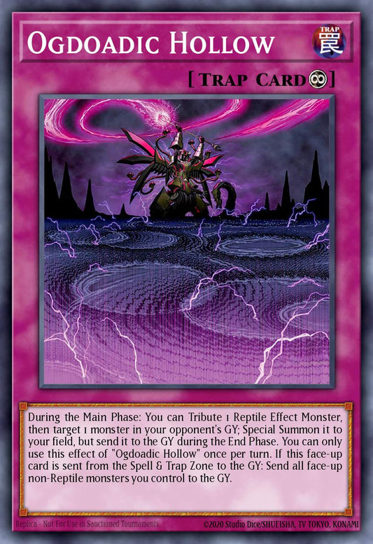 (012) YuGiOh TCG ANGU: Ancient Guardians Single: Ogdoadic Hollow  Rare