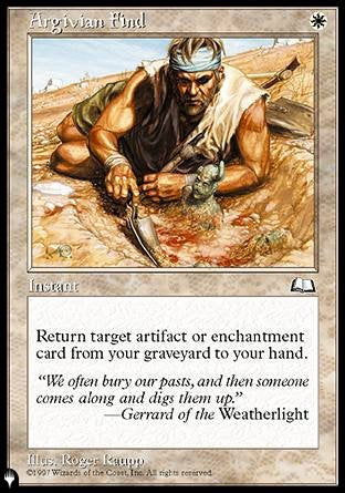 (006) Magic The Gathering The List Single: Argivian Find  Uncommon