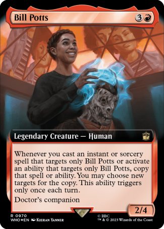 (970) Magic The Gathering Universes Beyond: Doctor Who: Extras Single: Bill Potts (V.3)  Rare