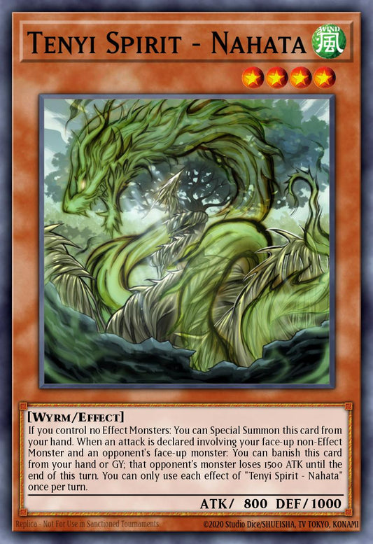 (109) YuGiOh TCG MP20: 2020 Tin of Lost Memories Mega Pack Single: Tenyi Spirit - Nahata  Common