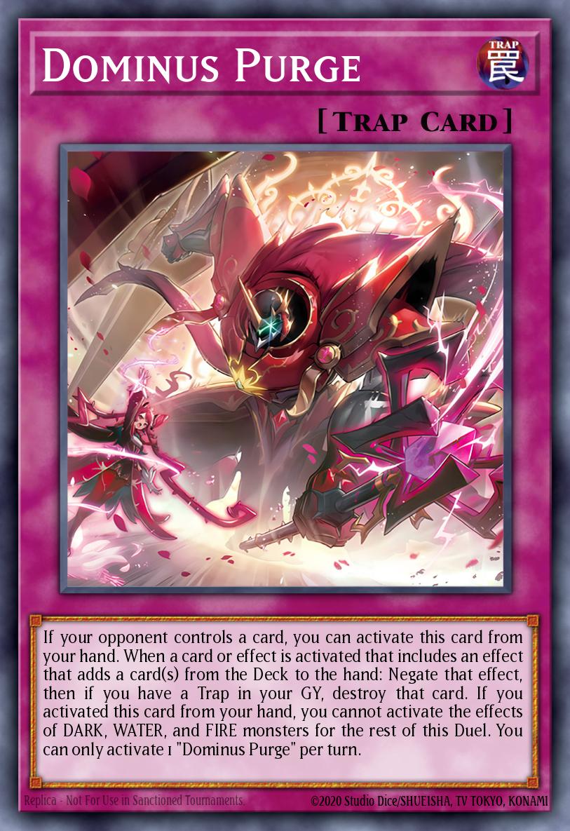 (078) YuGiOh TCG INFO: The Infinite Forbidden Single: Dominus Purge (V.2 - Quarter Century Secret Rare)  Quarter Century Secret Rare