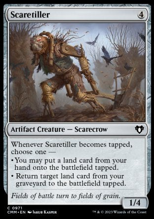 (971) Magic The Gathering Commander Masters: Extras Single: Scaretiller  Common