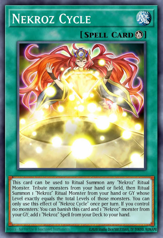 (167) YuGiOh TCG BLMM: Battles of Legend: Monster Mayhem Single: Nekroz Cycle  Ultra Rare