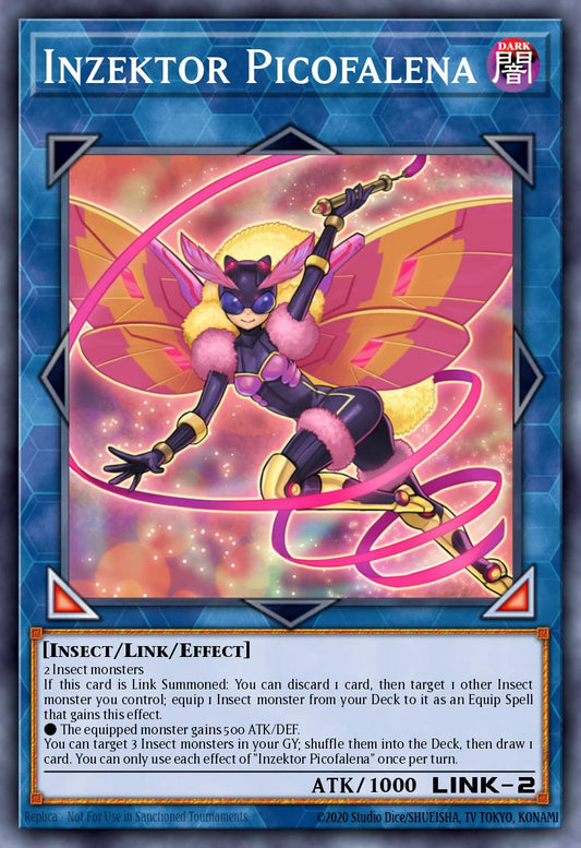 (067) YuGiOh TCG MP19: 2019 Gold Sarcophagus Tin Mega Pack Single: Inzektor Picofalena  Common