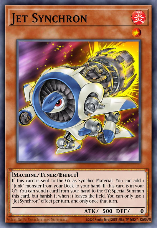 (058) YuGiOh TCG PHRE: Phantom Revenge Single: Jet Synchron  Rare