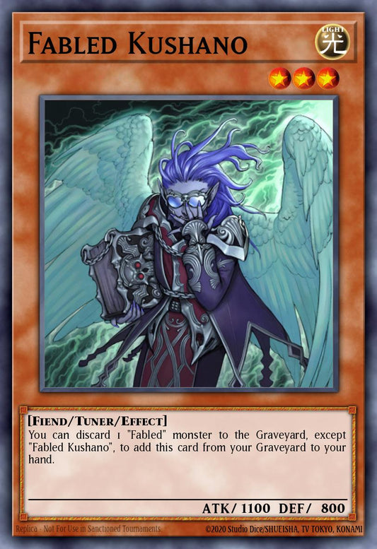 (127) YuGiOh TCG HAC1: Hidden Arsenal: Chapter 1 Single: Fabled Kushano (V.1 - Common)  Common