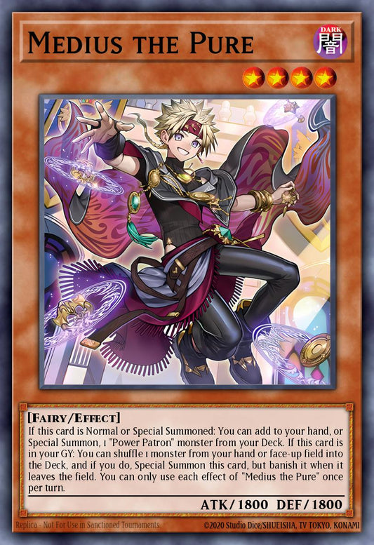 (DUAD008) YuGiOh TCG Duelist’s Advance Single: Medius the Pure (V.3 - Starlight Rare)  Starlight Rare