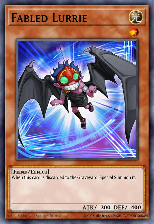 (003) YuGiOh TCG RA03: Quarter Century Bonanza Single: Fabled Lurrie (V.4 - Platinum Secret Rare)  Platinum Secret Rare