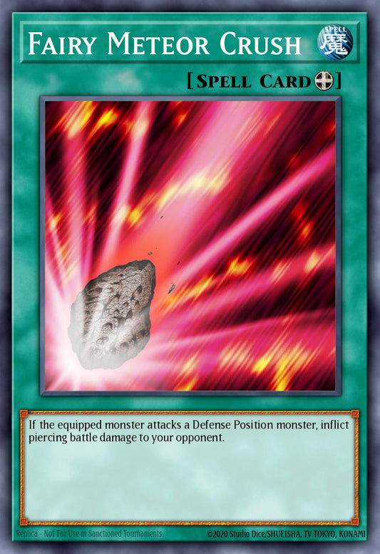 (232) YuGiOh TCG LCJW: Legendary Collection 4: Mega Pack Single: Fairy Meteor Crush  Common
