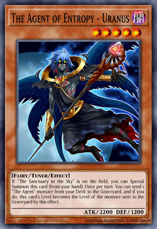 (003) YuGiOh TCG PRIO: Primal Origin Single: The Agent of Entropy - Uranus  Super Rare
