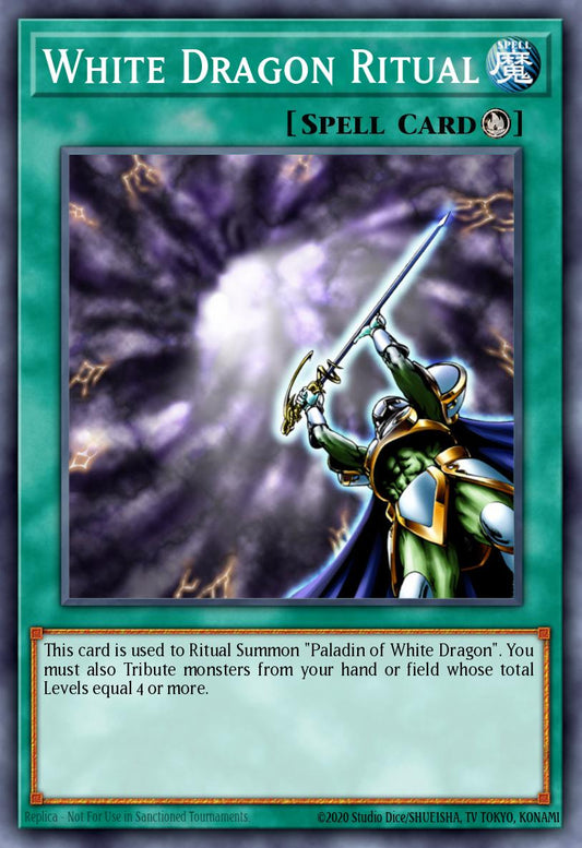 (027) YuGiOh TCG MFC: Magician's Force Single: White Dragon Ritual  Common