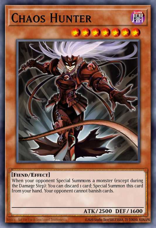 (007) YuGiOh TCG RA02: 25th Anniversary Rarity Collection II Single: Chaos Hunter (V.2 - Ultra Rare)  Ultra Rare