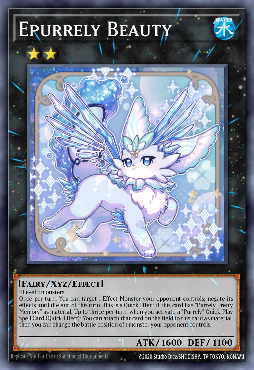 (286) YuGiOh TCG MP24: 25th Anniversary Tin: Dueling Mirrors Single: Epurrely Beauty  Ultra Rare